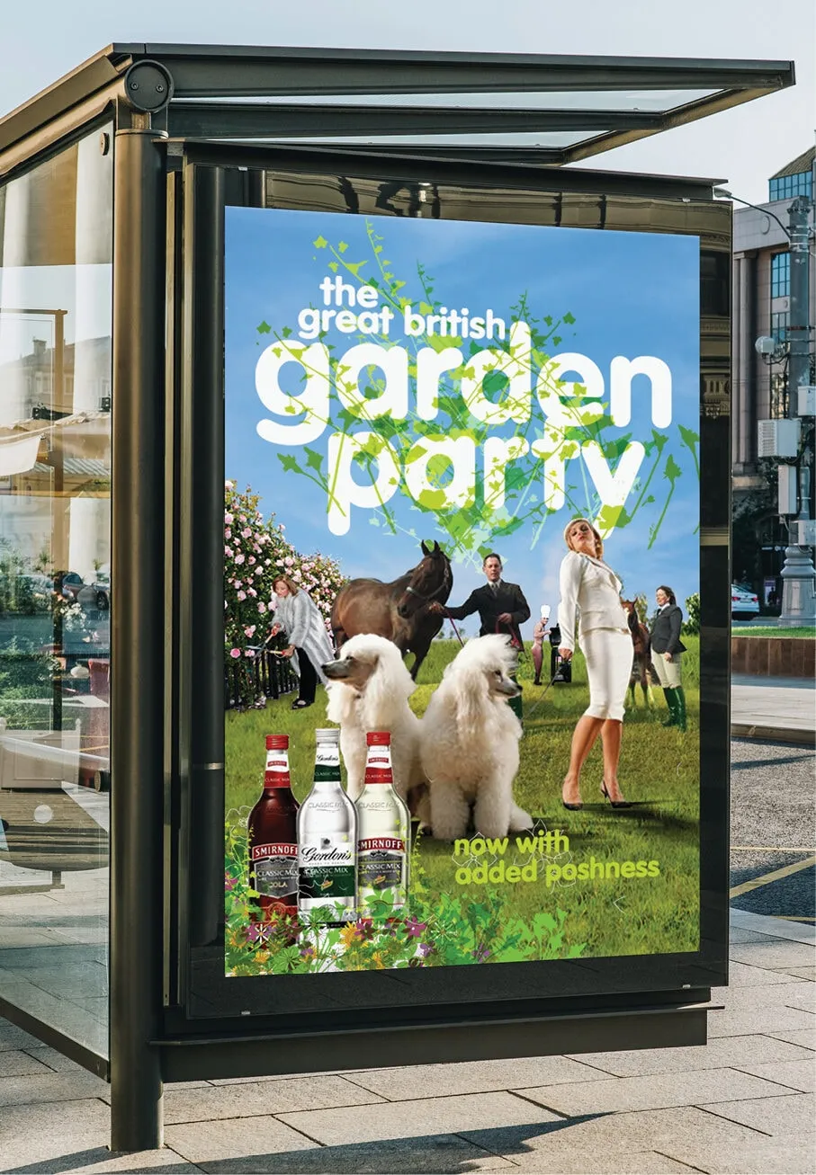 ‘The Great British Garden Party’ campaign poster