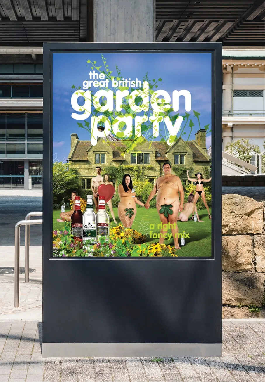 ‘The Great British Garden Party’ campaign poster variant