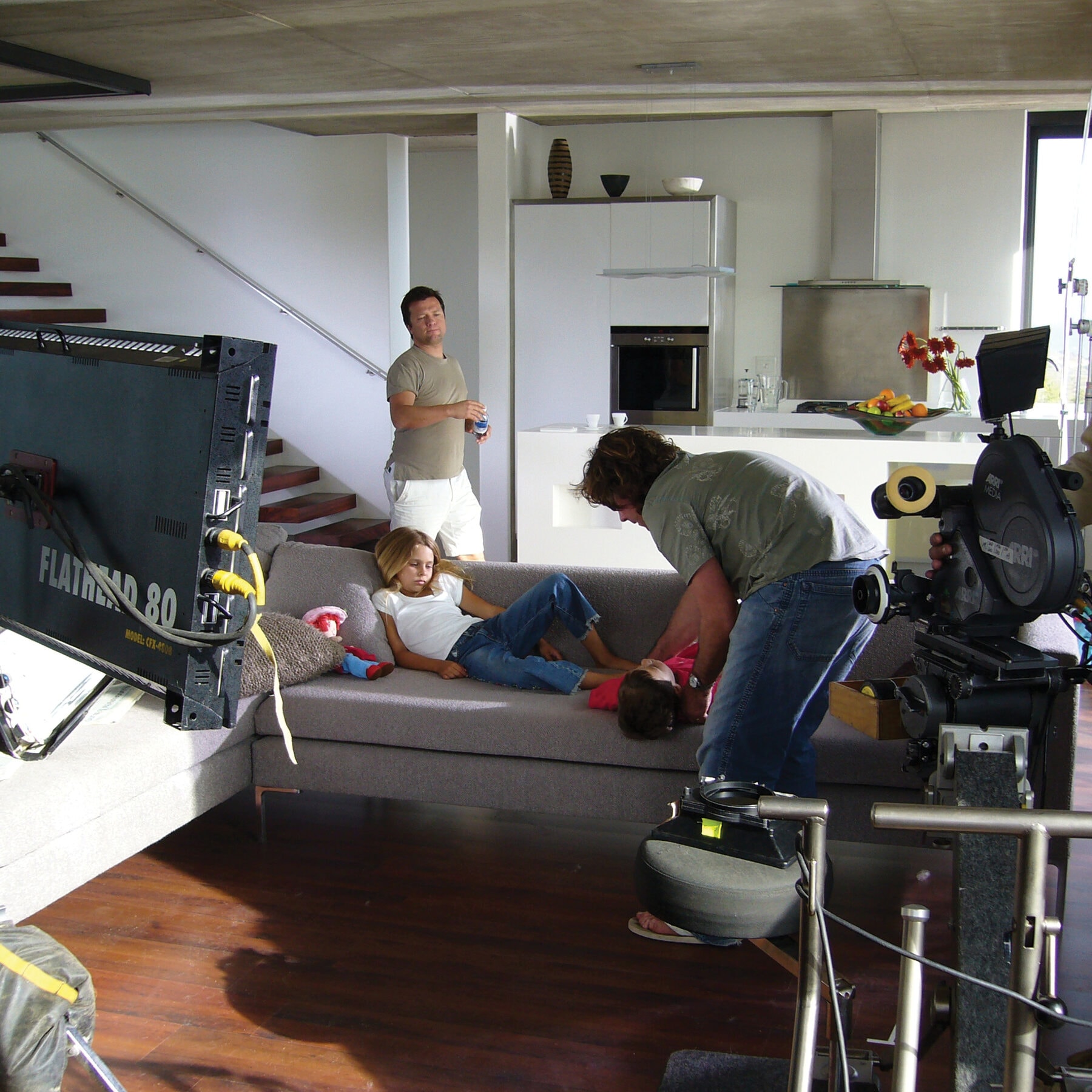 Behind the scenes of the Hitachi campaign film shoot